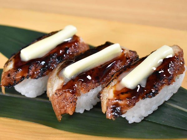 うなぎバターにぎり